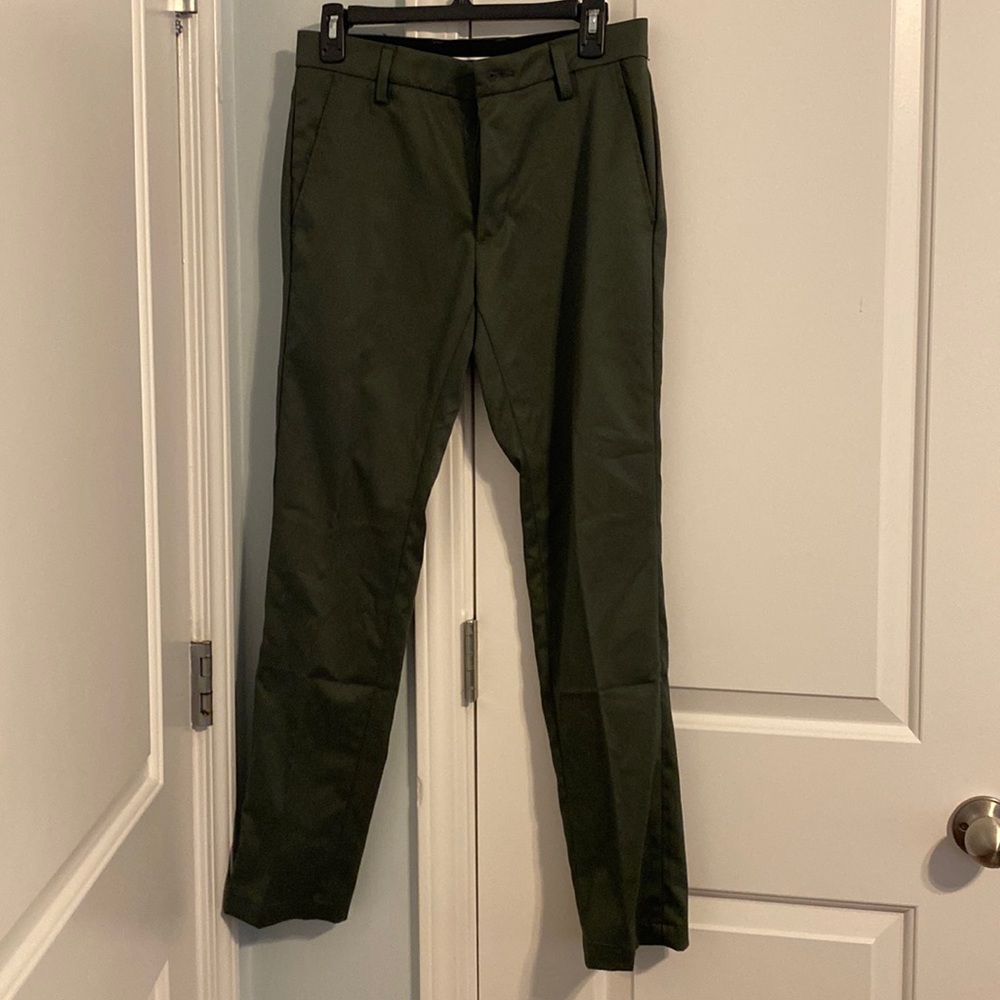 Dark Green Amazon Essential Pants